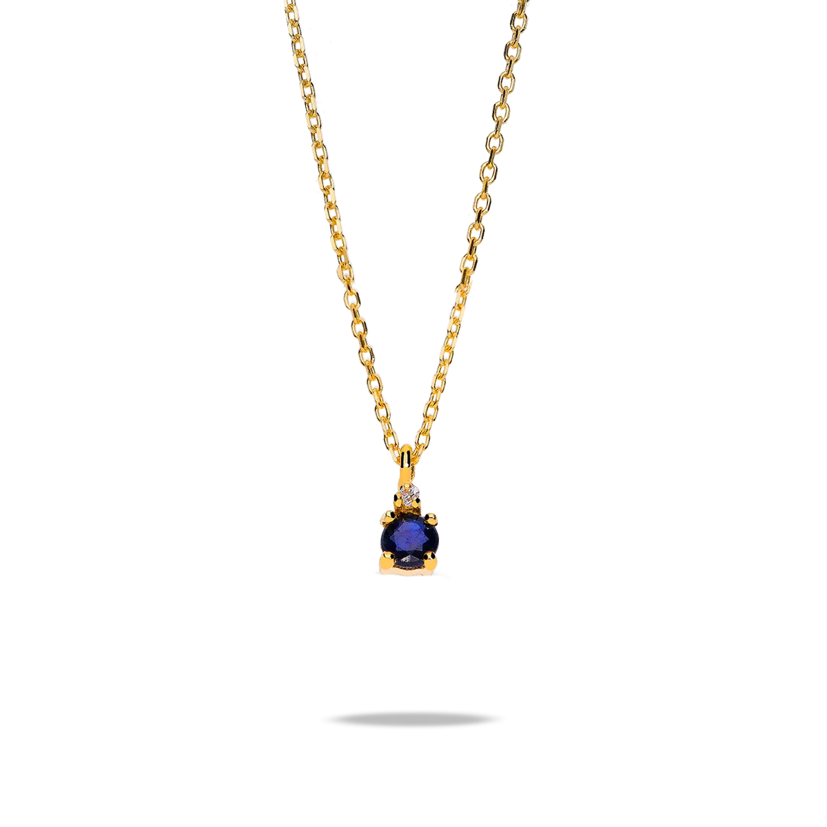 18k gold diamond pendant DUSK