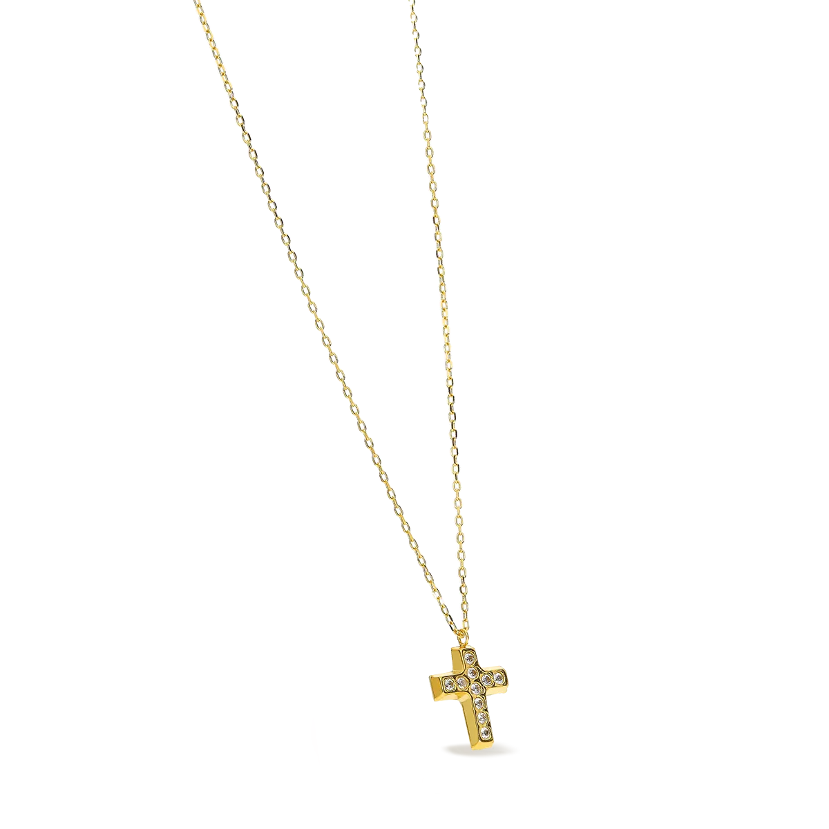 18k gold pendant