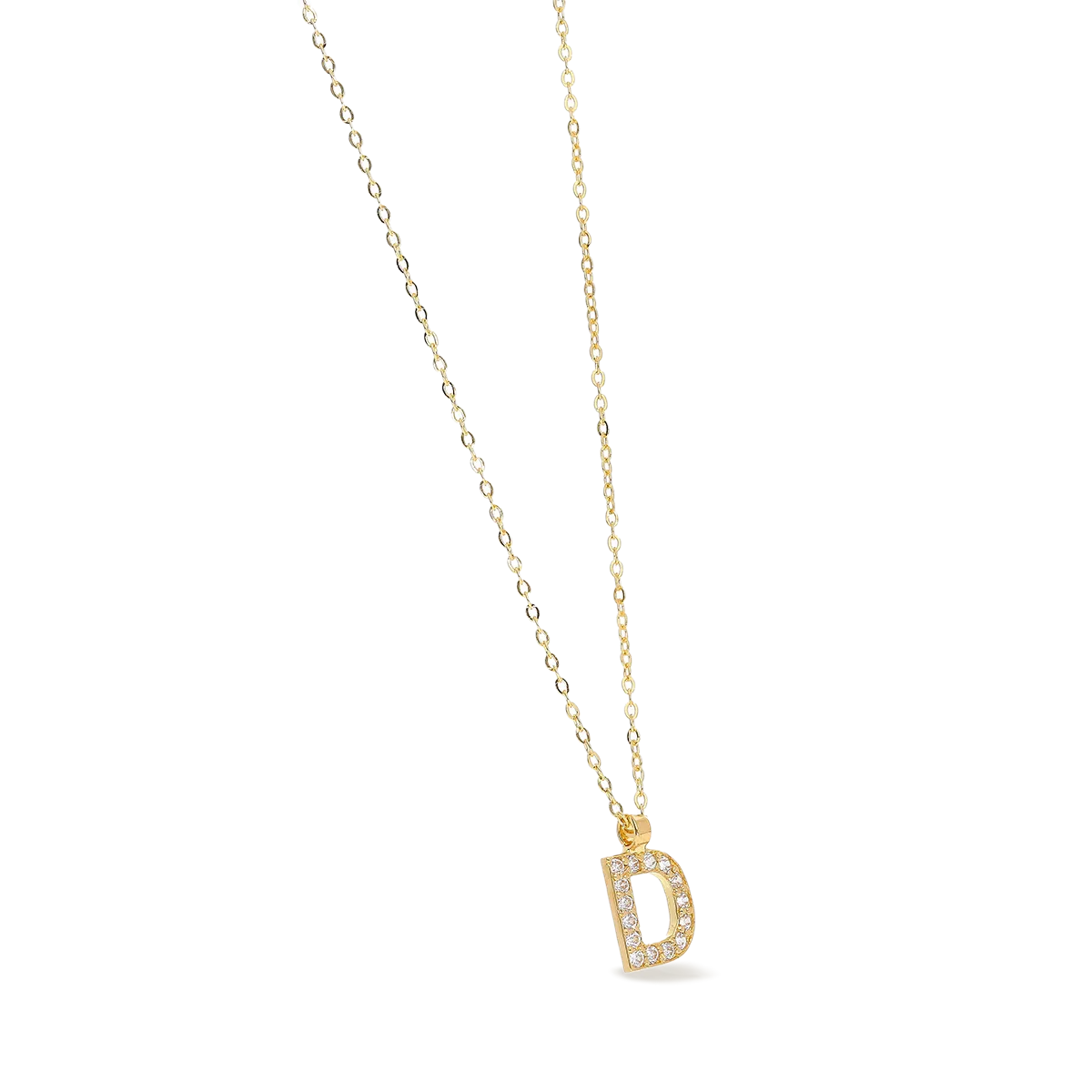 18k gold pendant ABECEDARY