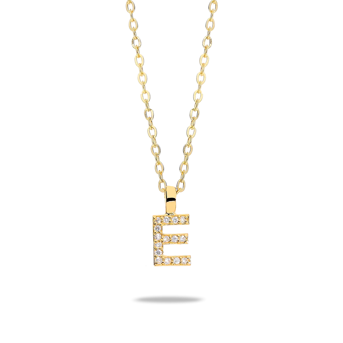 18k gold pendant ABECEDARY