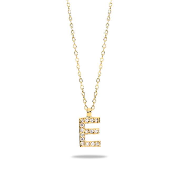 18k gold pendant ABECEDARY