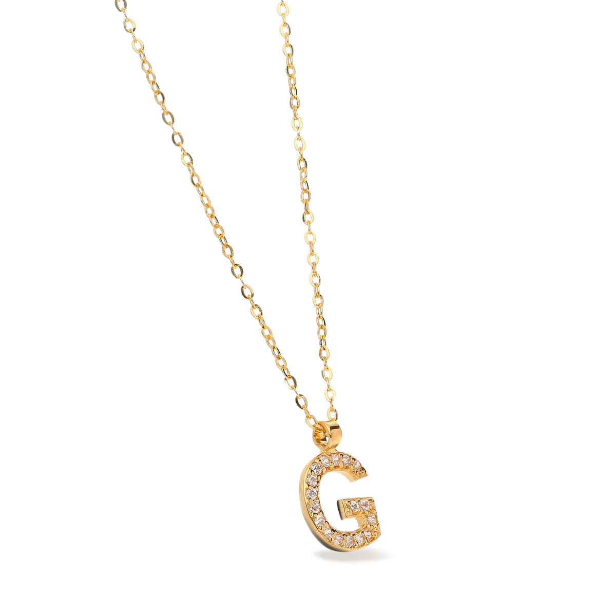 18k gold pendant ABECEDARY