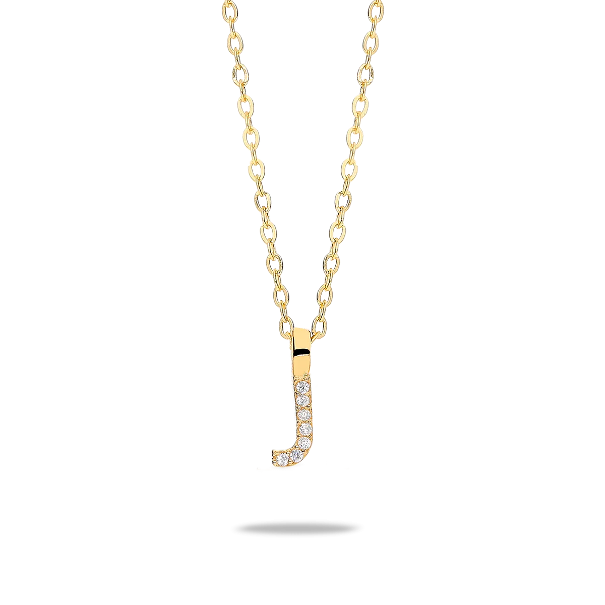 18k gold pendant ABECEDARY