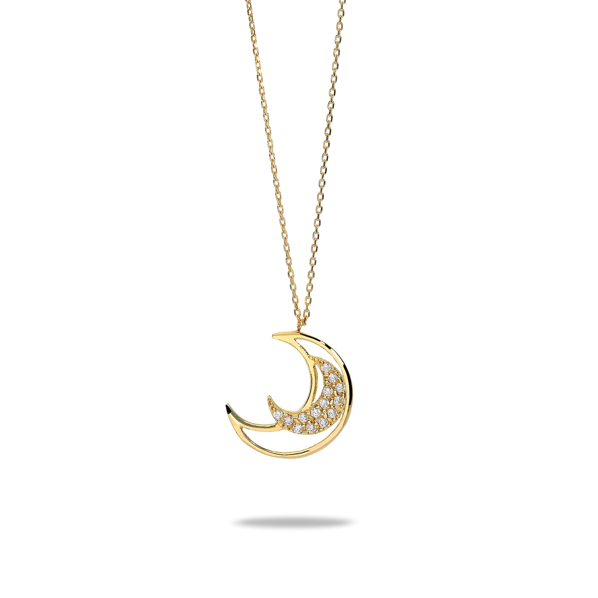 18k gold pendant