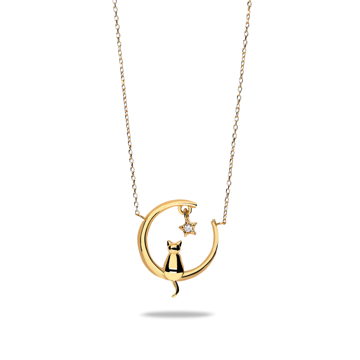 18k gold pendant