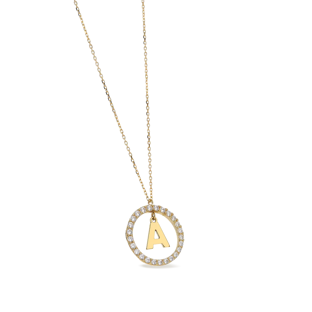 Collar oro 18 quilates ALPHABET