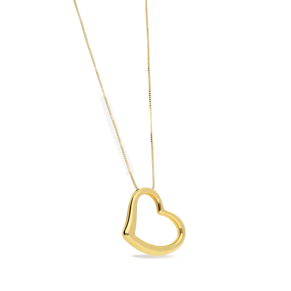 750 gold short necklace