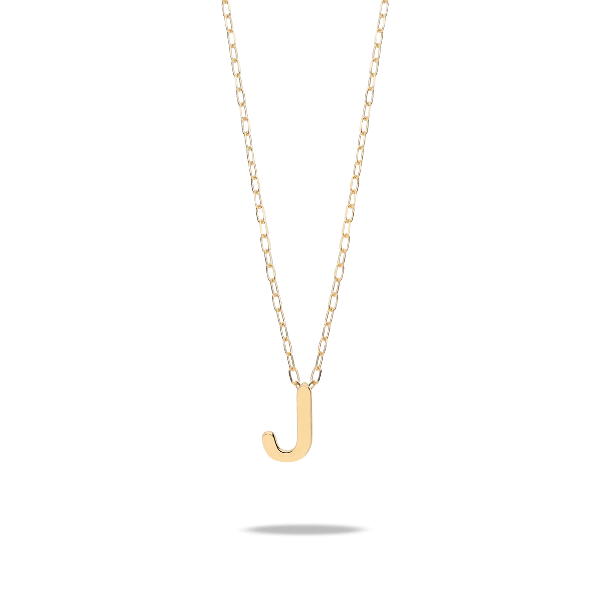 18k gold pendant MY LETTER