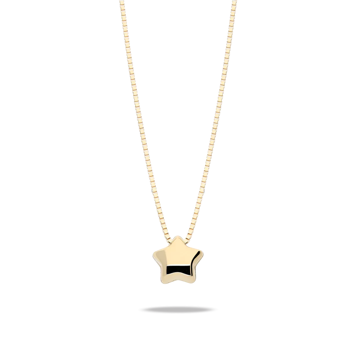 18k gold pendant