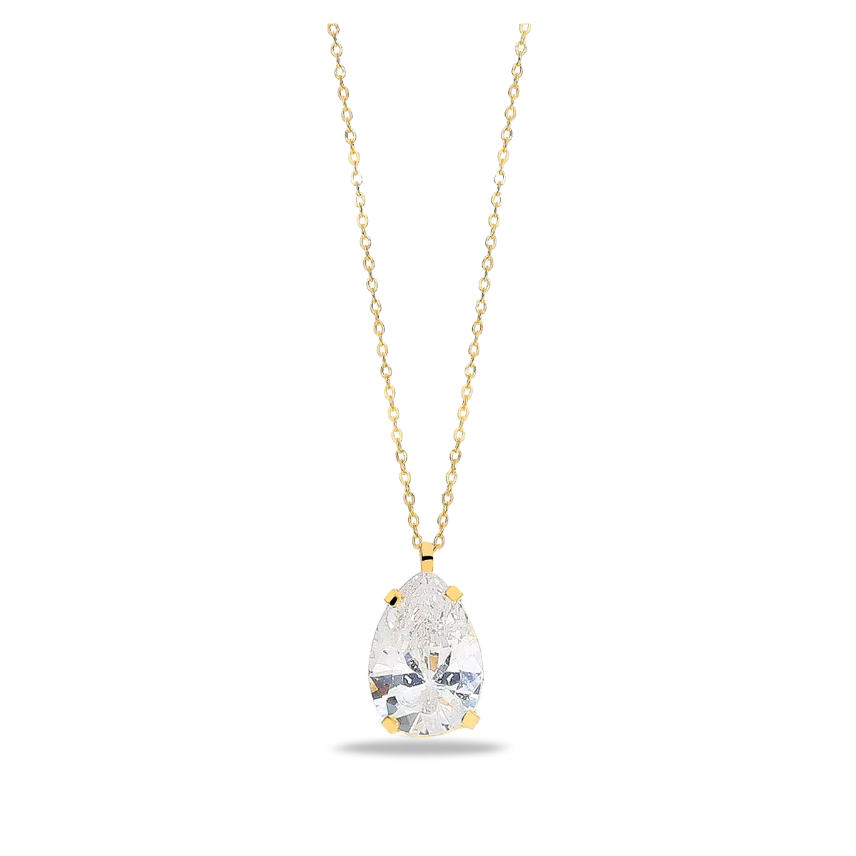 18k gold pendant