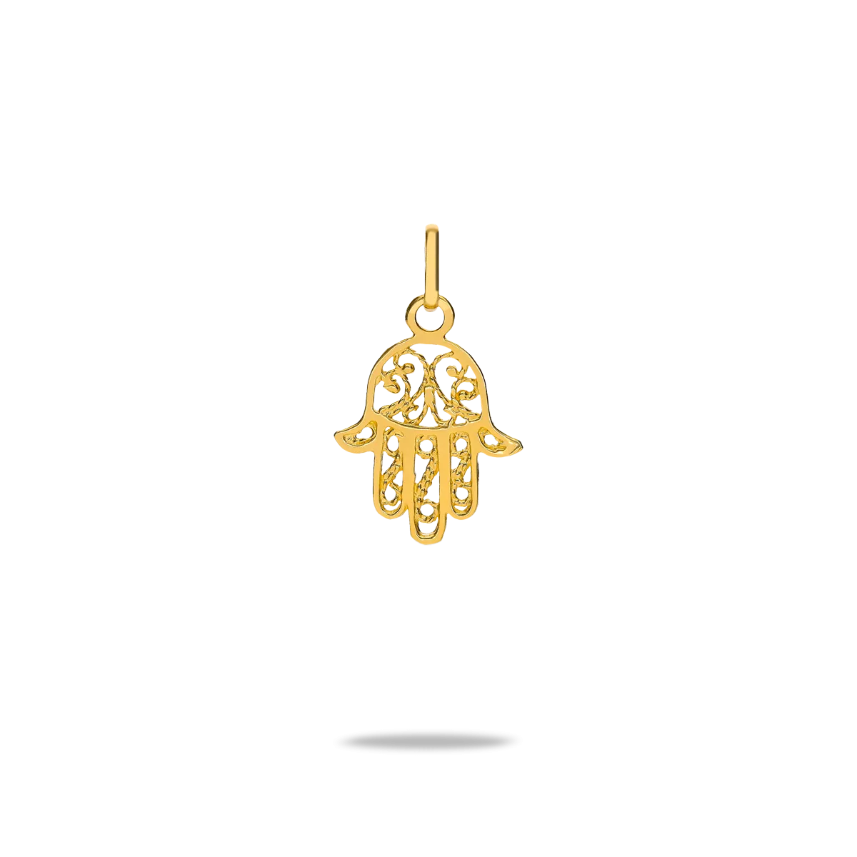 18k gold charm