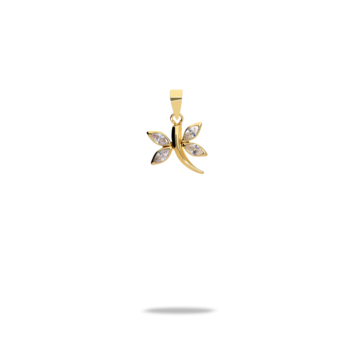 18k gold charm