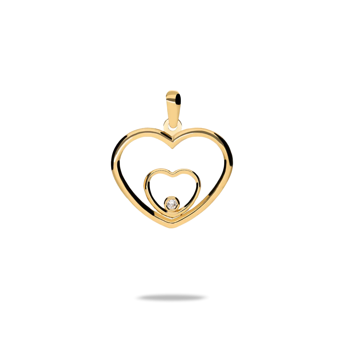 18k gold charm