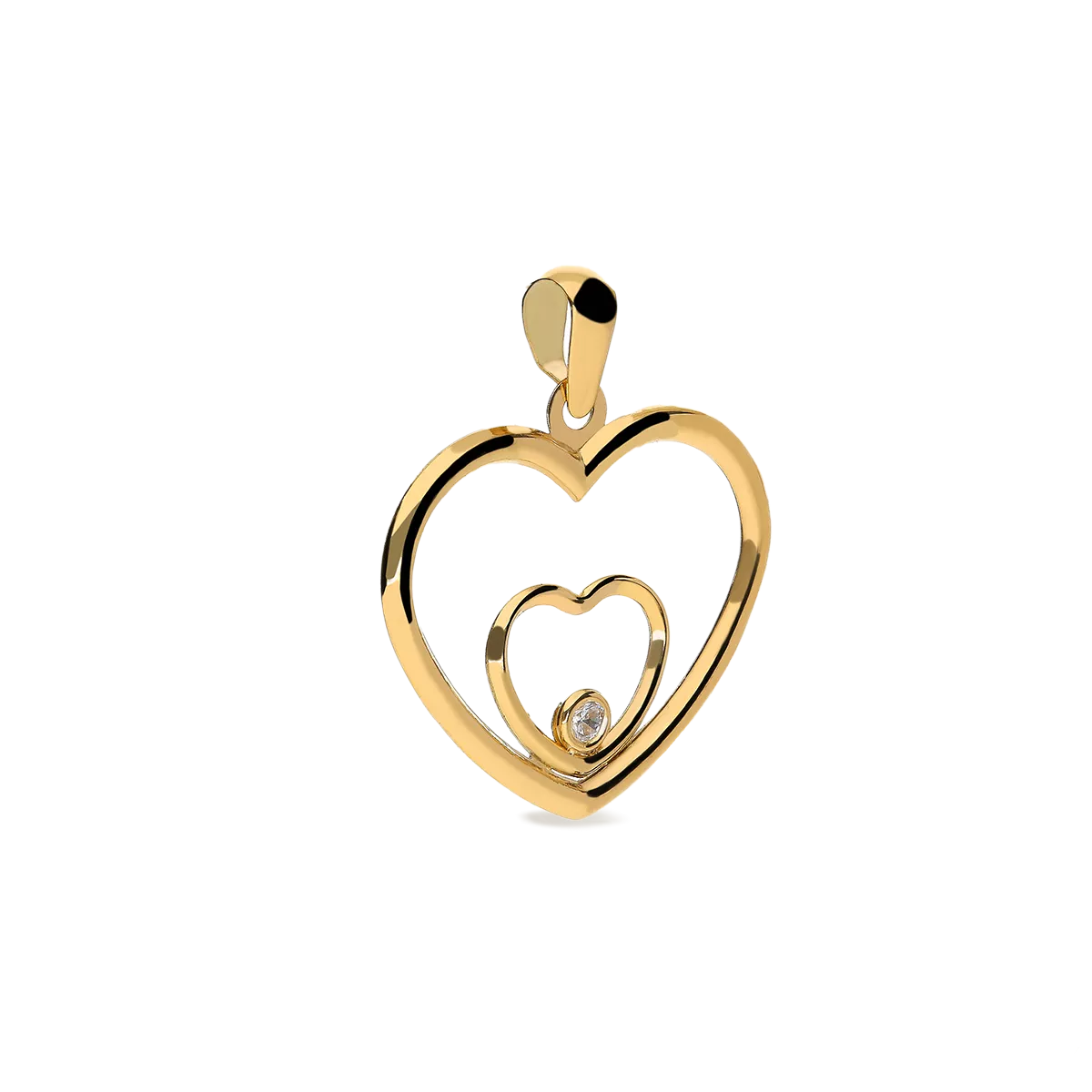 18k gold charm