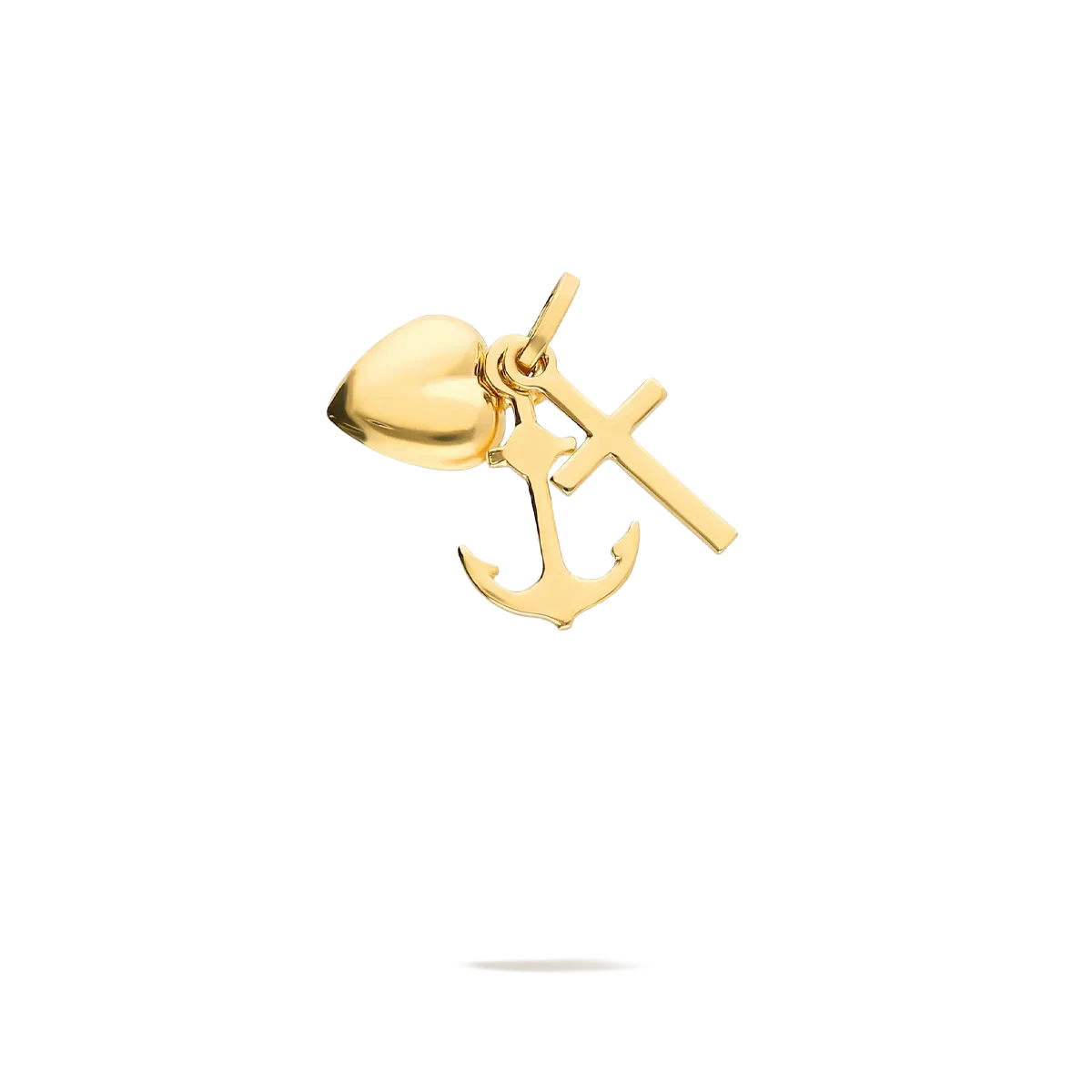 18k gold charm