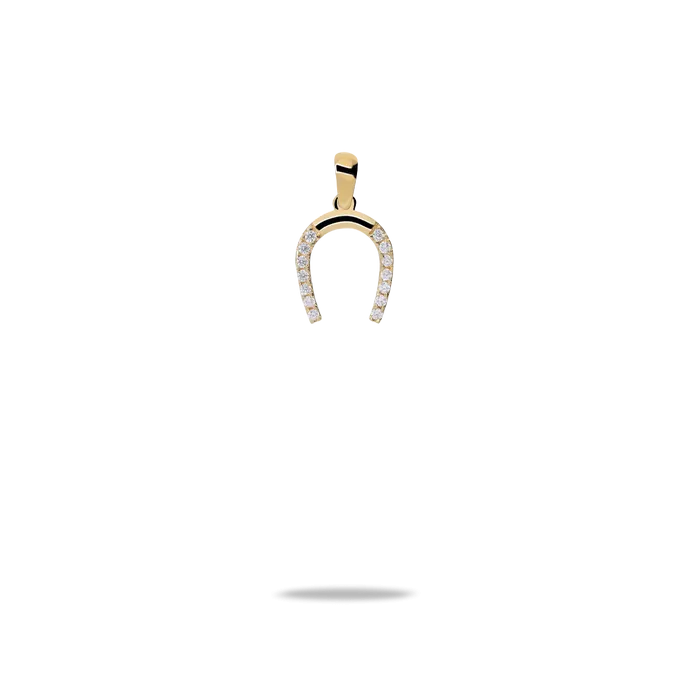 18k gold charm