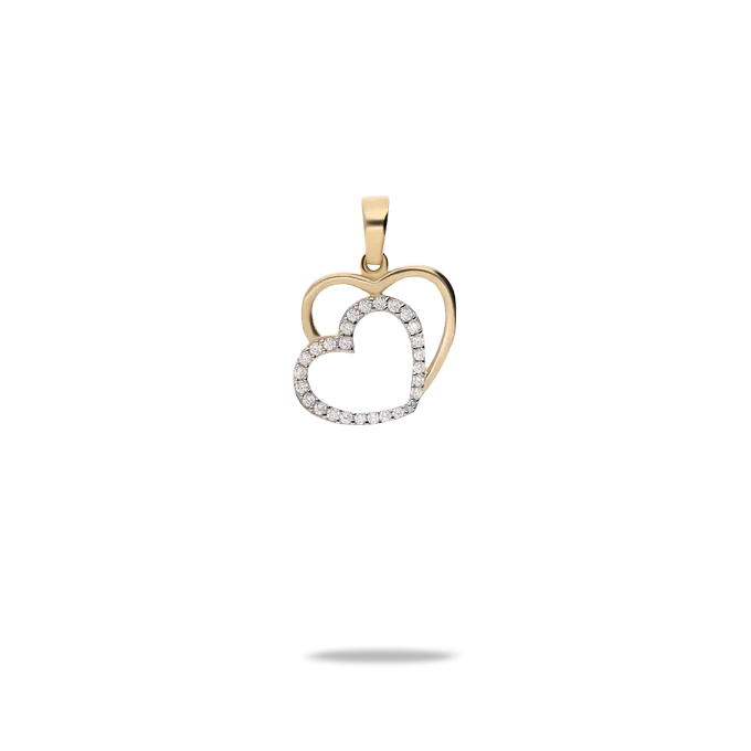 18k gold charm