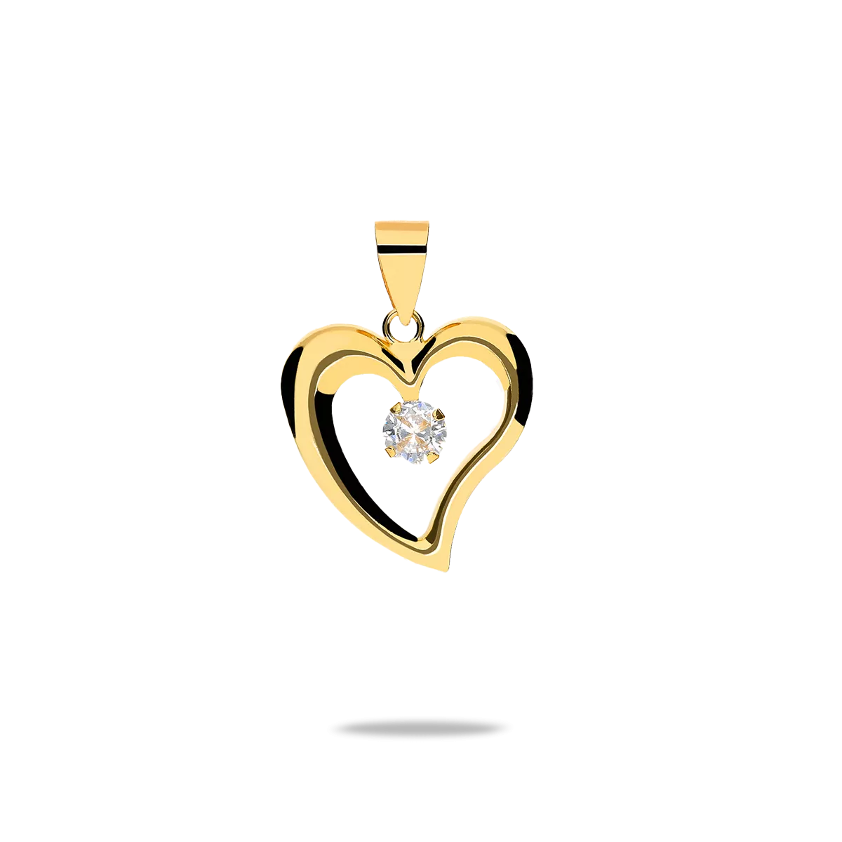 750 gold pendant