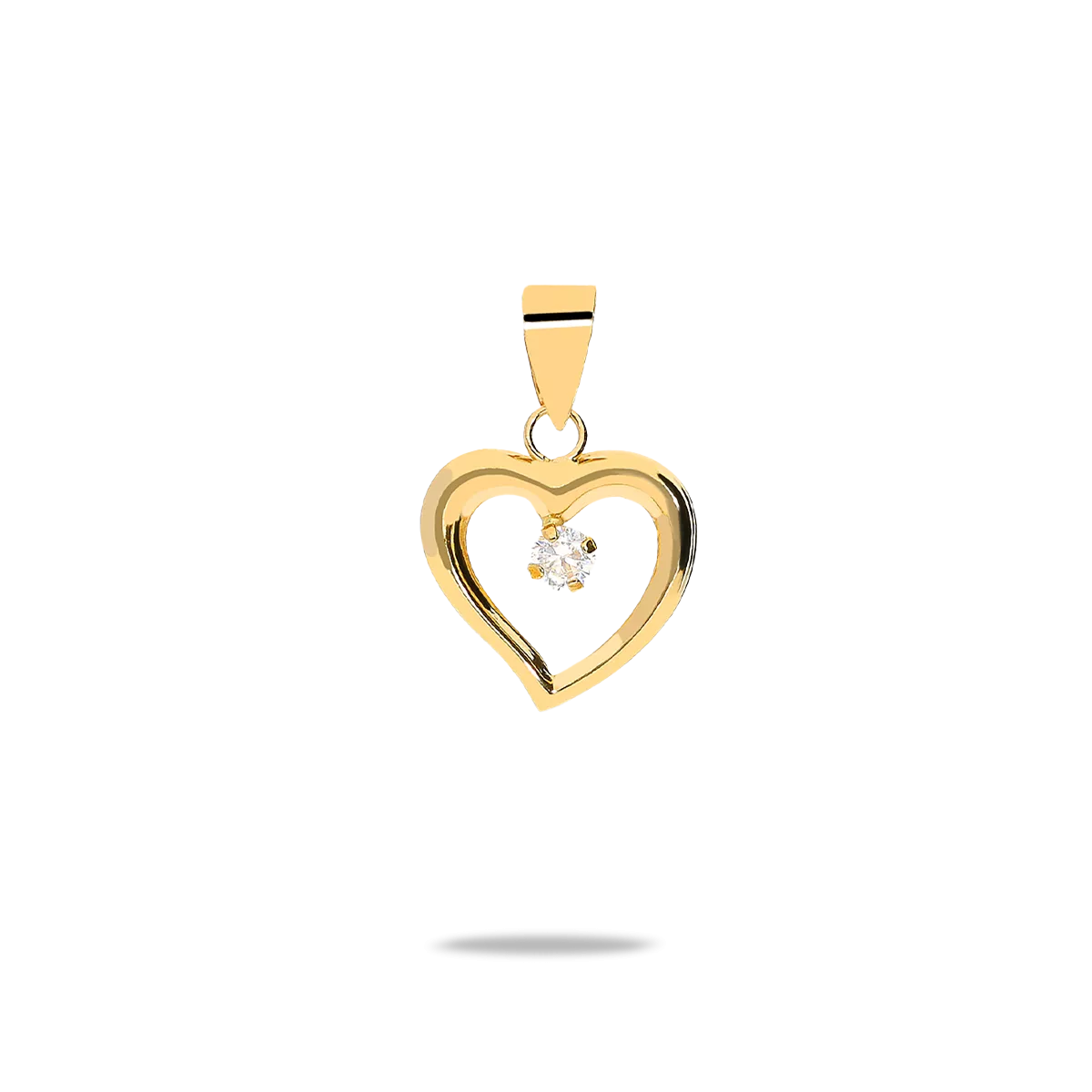 750 gold pendant