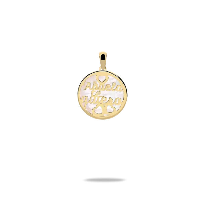 18k gold charm