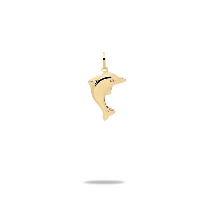 18k gold charm