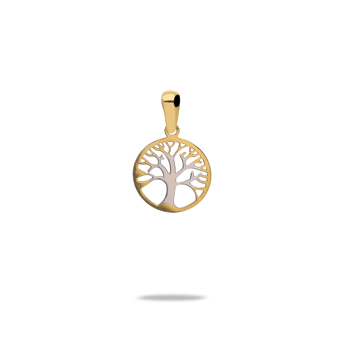 18k gold charm TREE OF LIFE