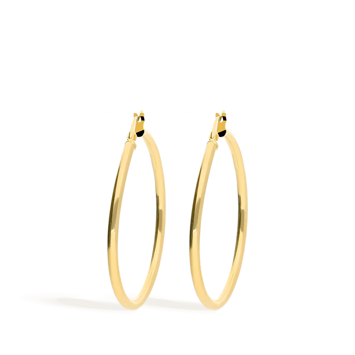 18k gold hoop earrings PERPETUAL