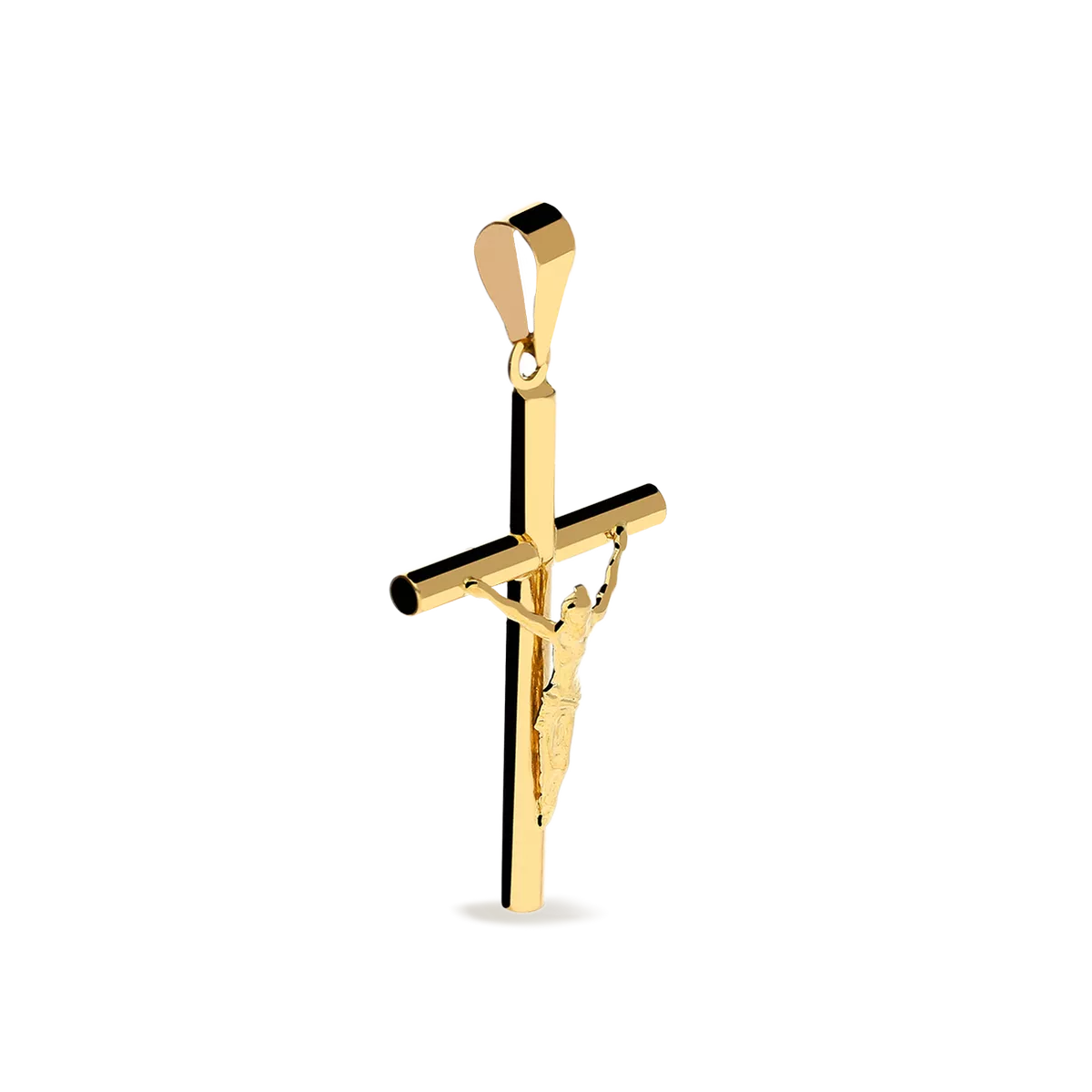 18k gold cross