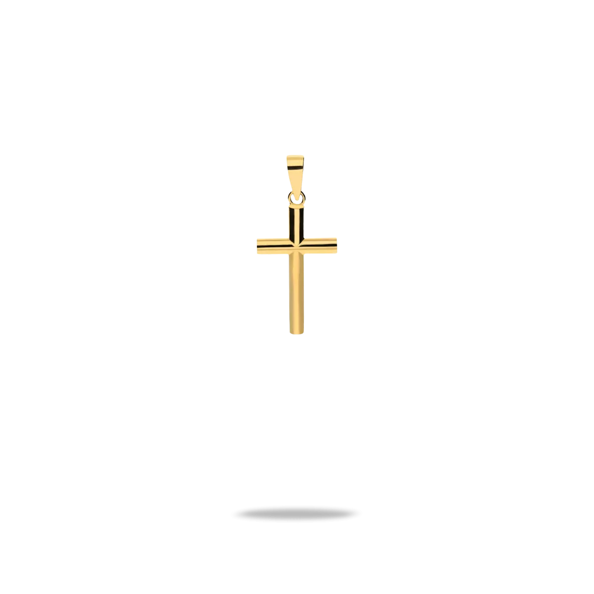 18k gold cross