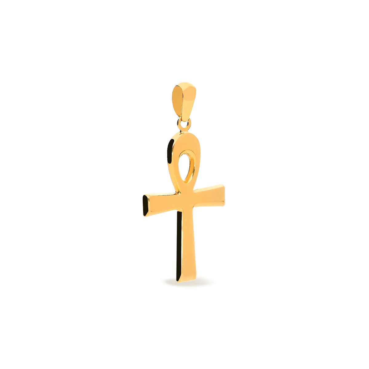 18k gold cross