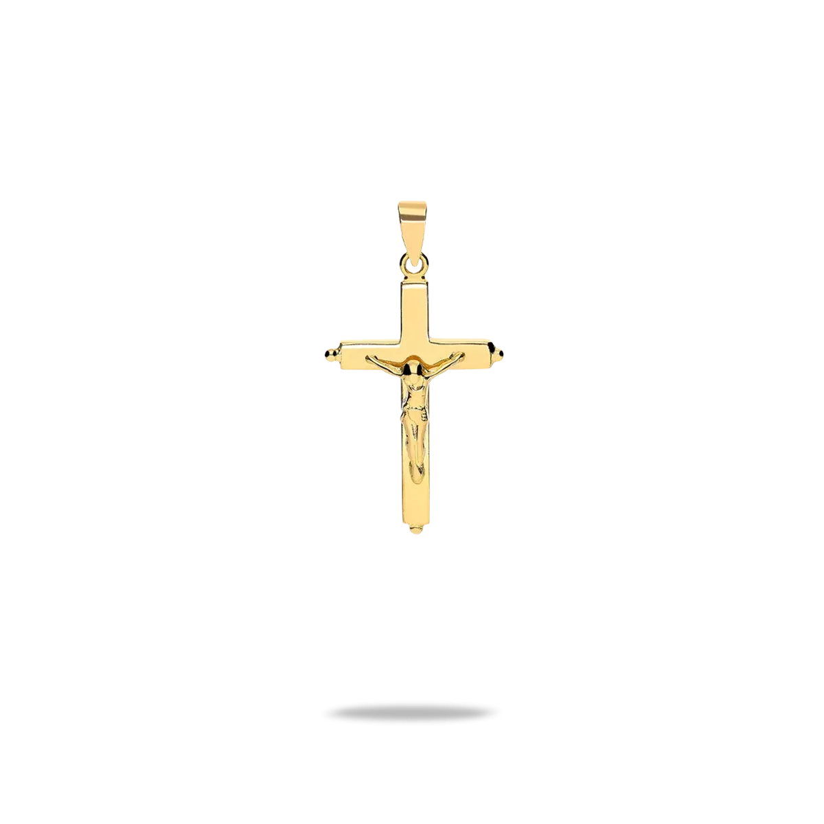 18k gold cross