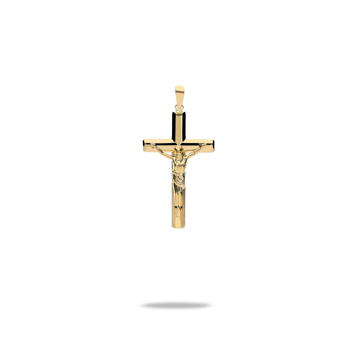 18k gold cross