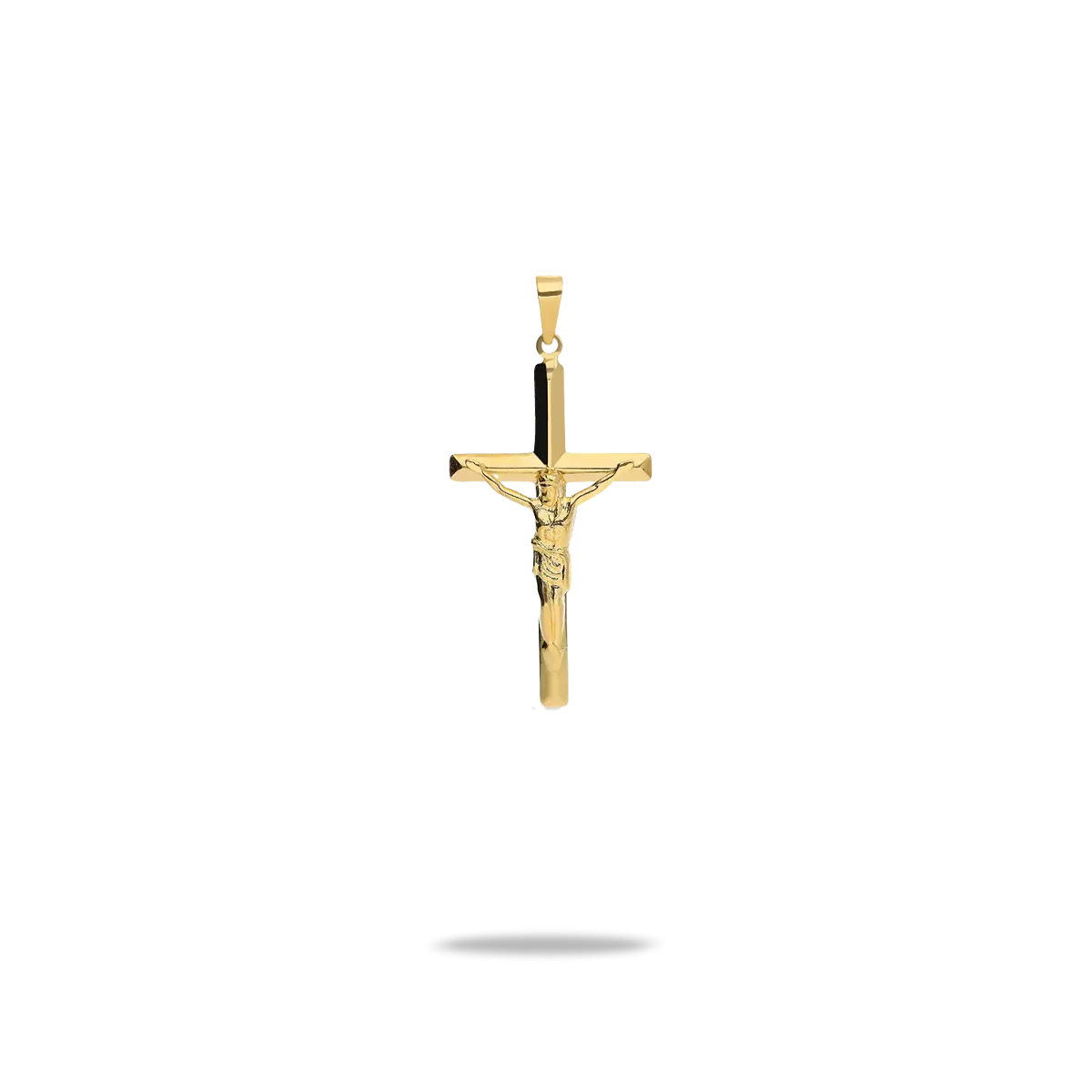 18k gold cross