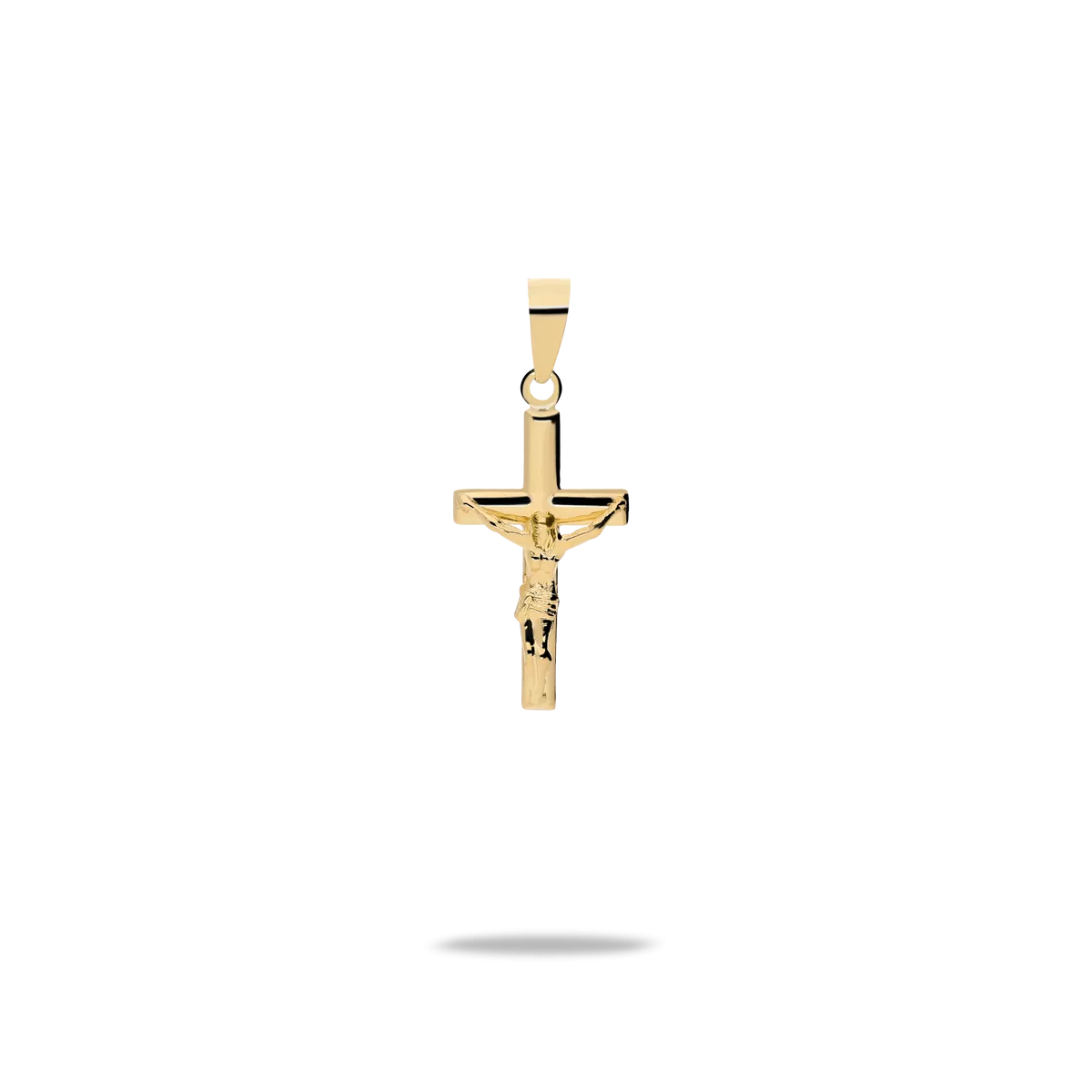 18k gold cross