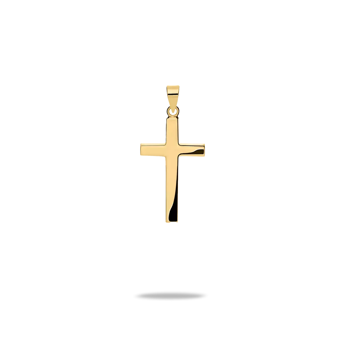 18k gold cross