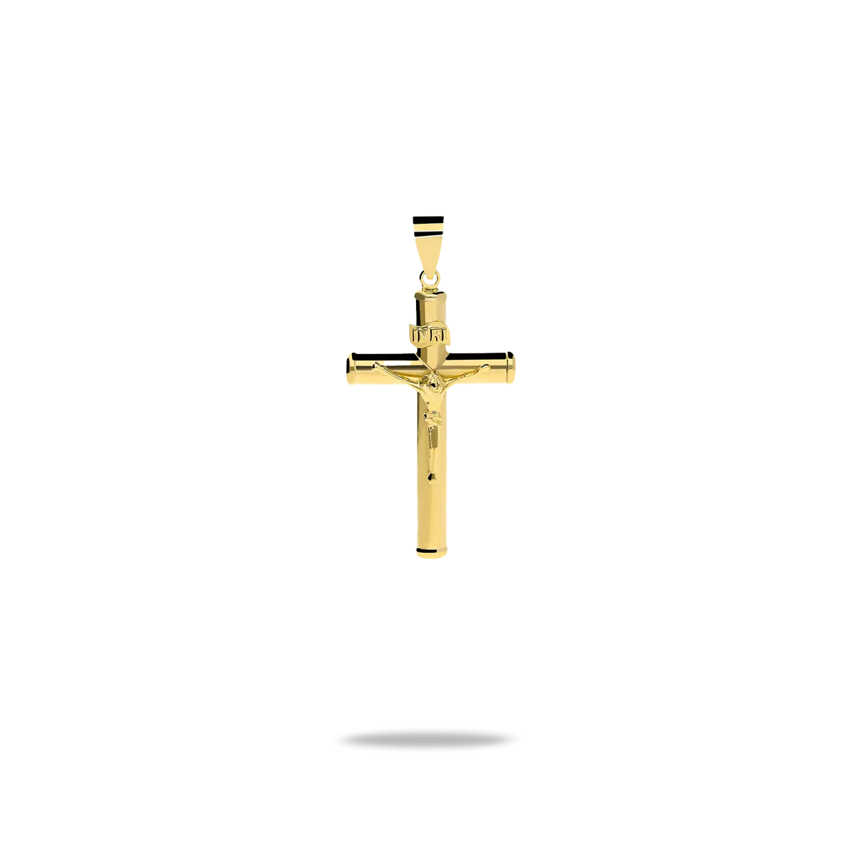 18k gold cross