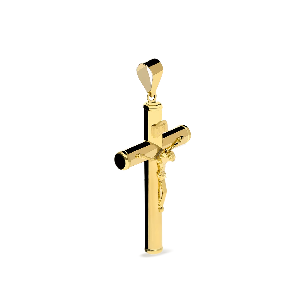 18k gold cross