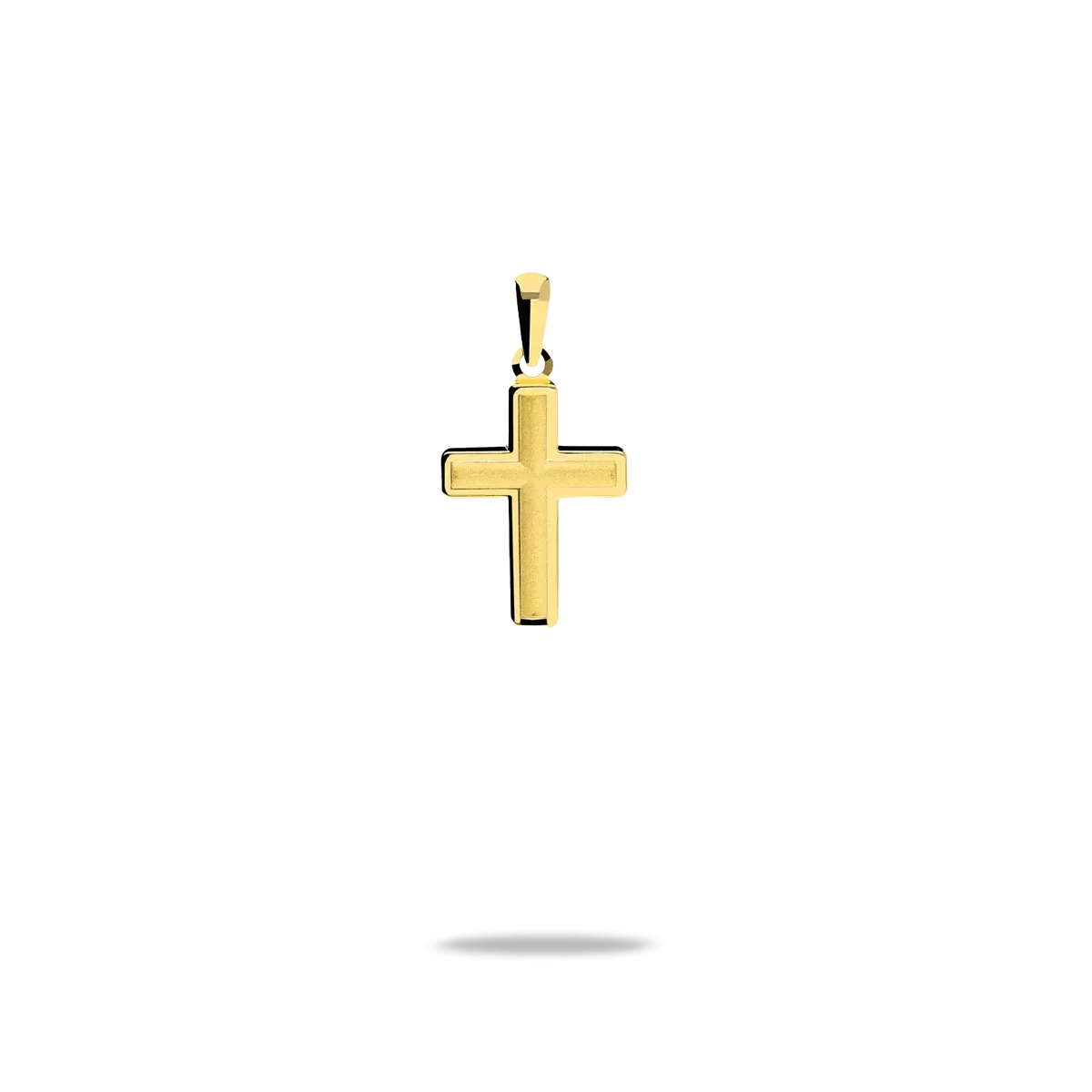 18k gold cross