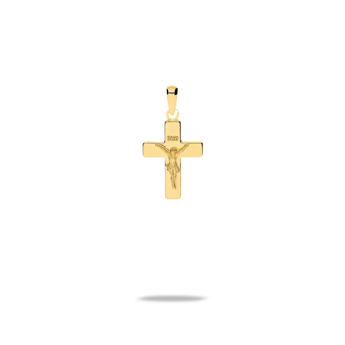 18k gold cross