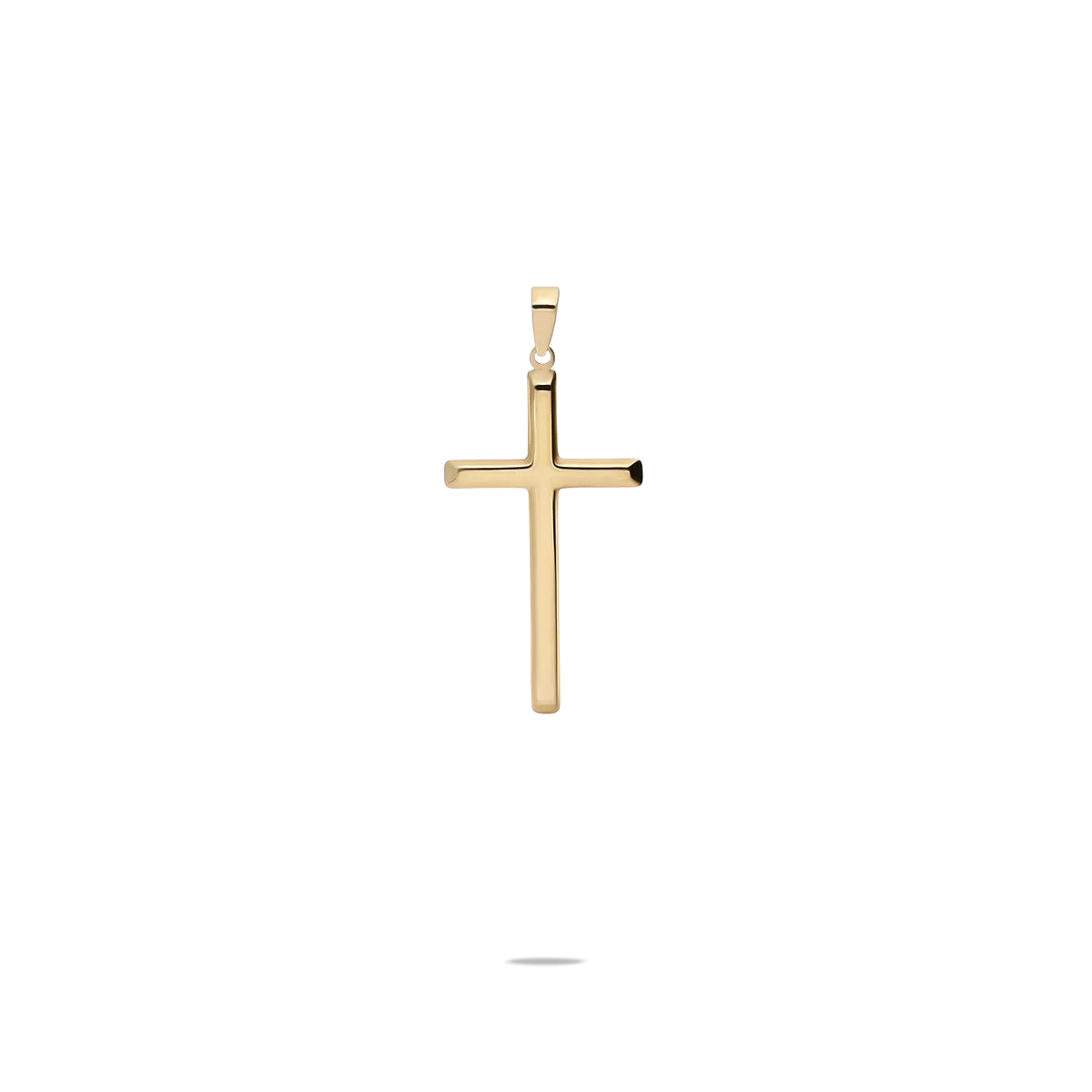 18k gold cross