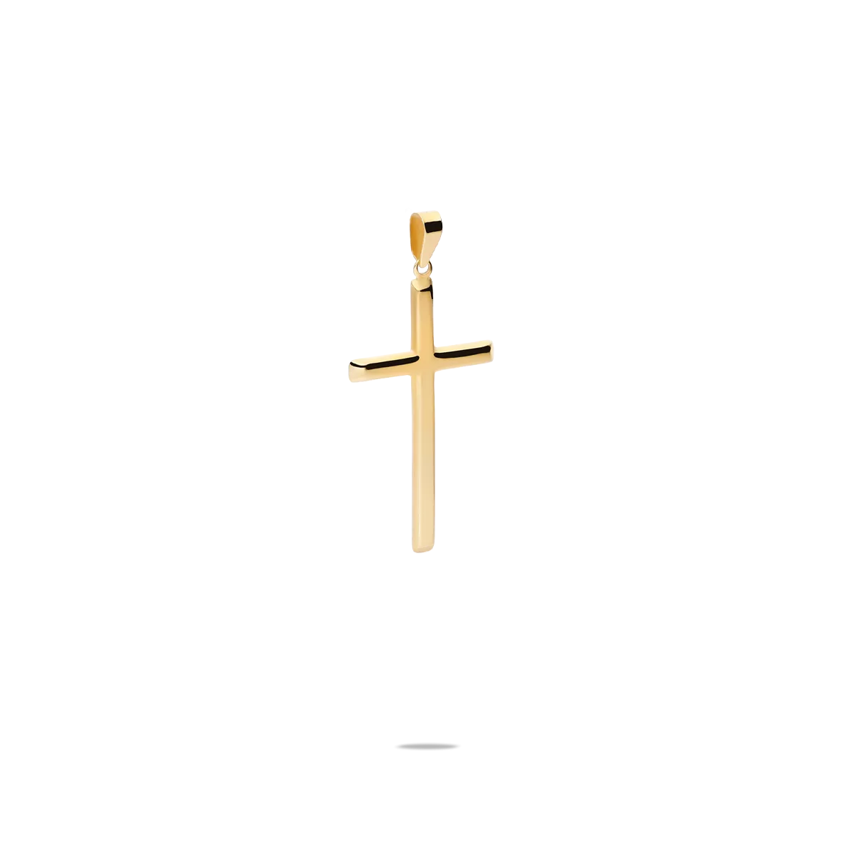 18k gold cross