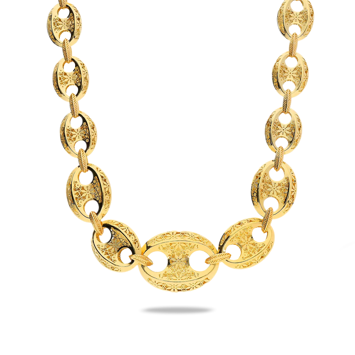 18k gold necklace ORIENTAL GARDEN