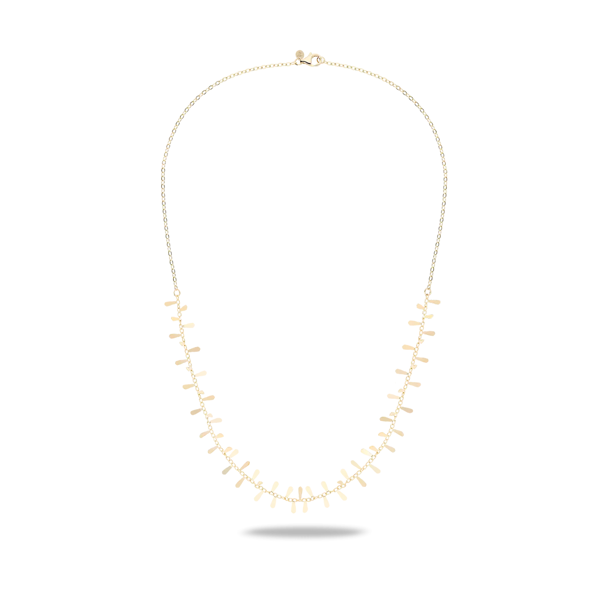 18k gold necklace