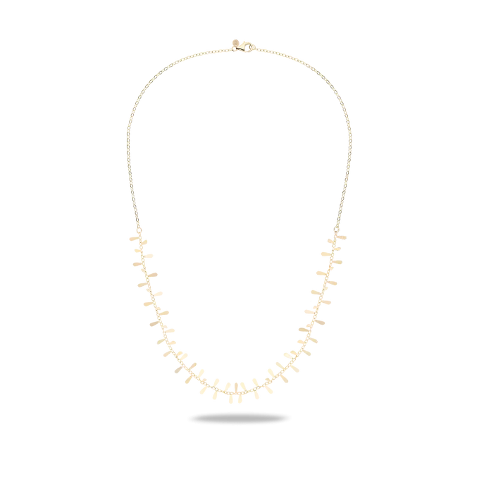 18k gold necklace