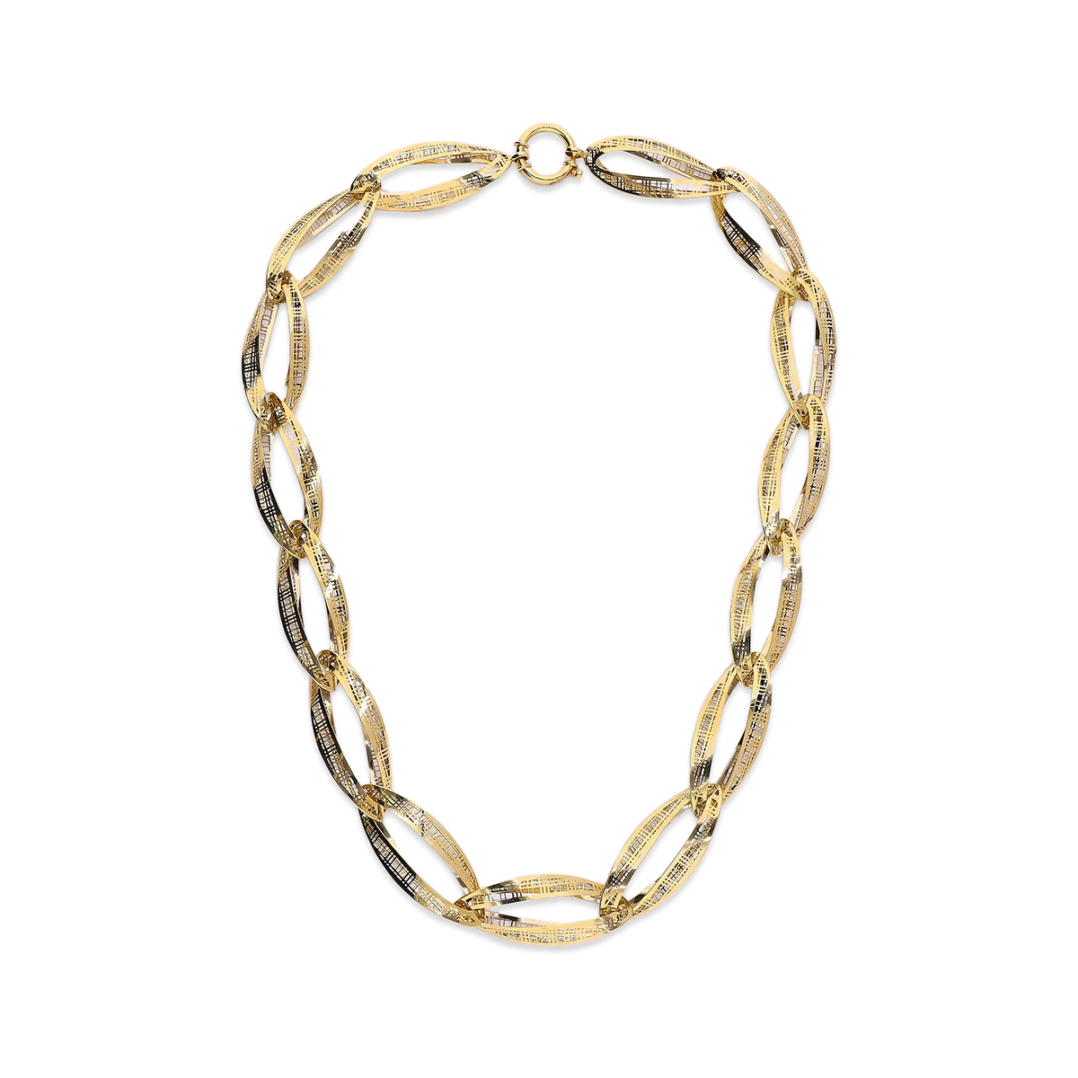 18k gold necklace