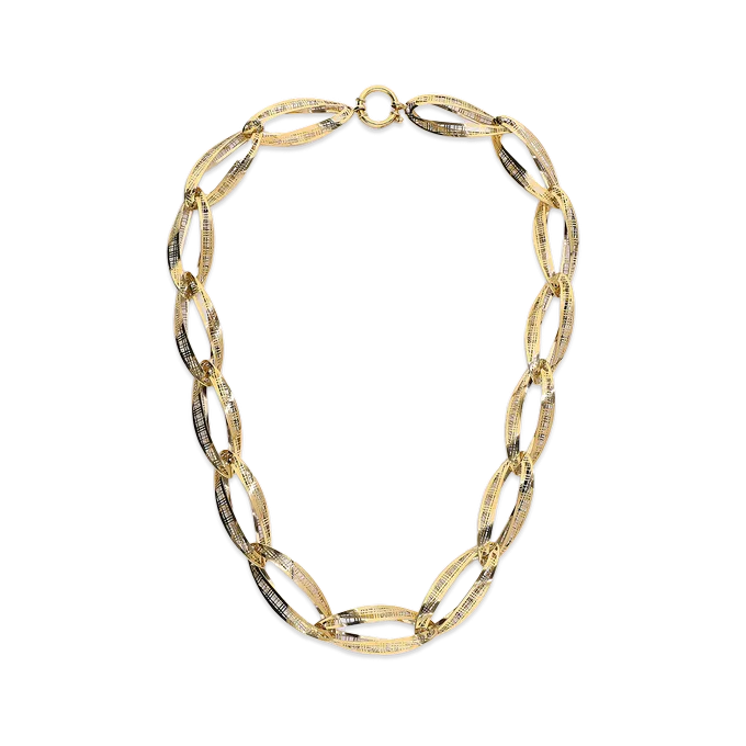 18k gold necklace