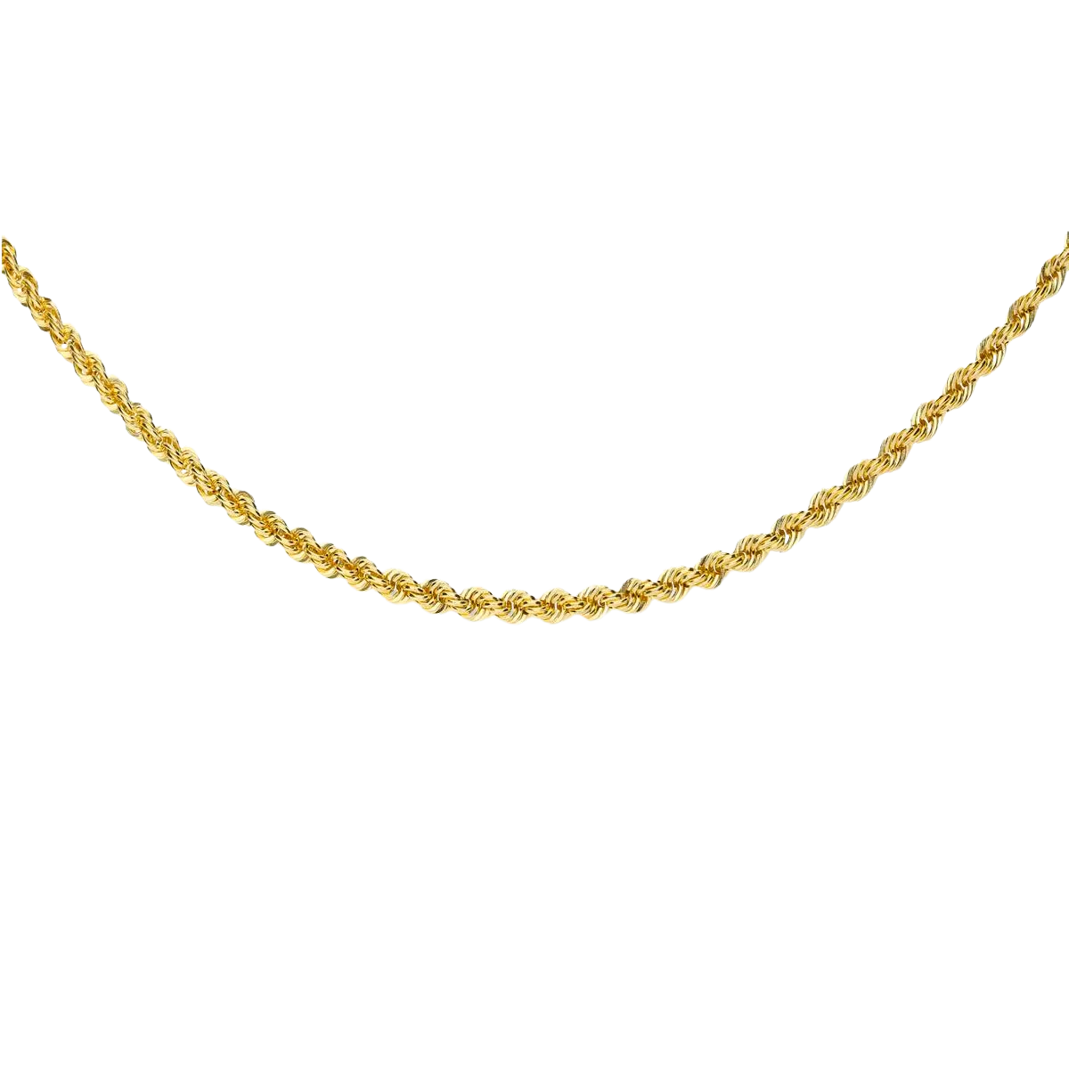 18k gold necklace THE ROPE