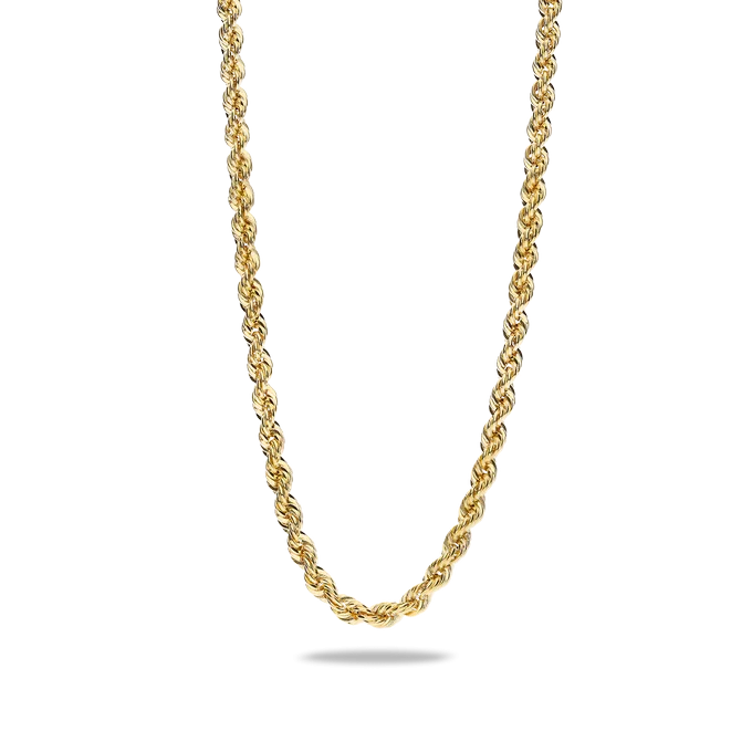 18k gold necklace THE ROPE