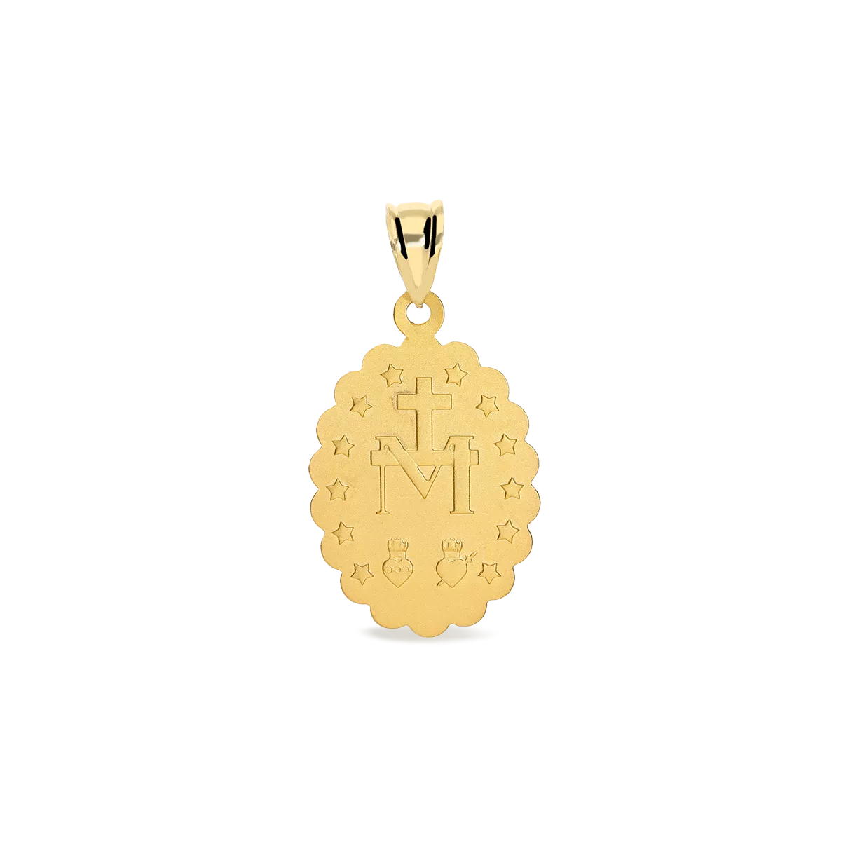 Medalla virgen milagrosa oro 18 quilates 25x18mm