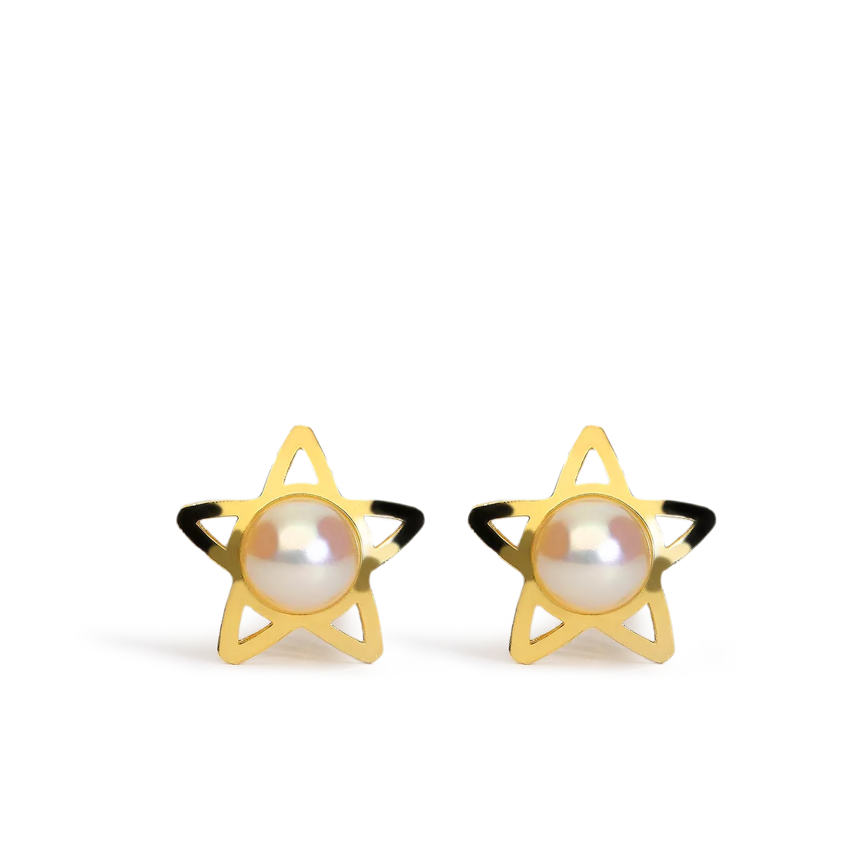 18k gold earrings